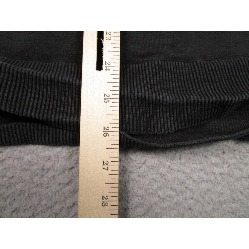 Banana Republic Sweater Mens XL Black‎ Pullover Preppy Casual Crew Neck
